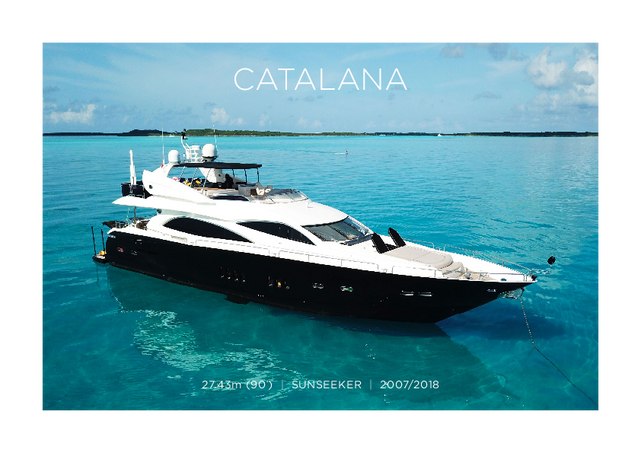Download Catalana yacht brochure(PDF)