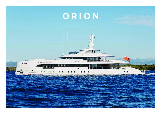 Download Orion yacht brochure(PDF)