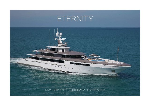 Download Eternity yacht brochure(PDF)