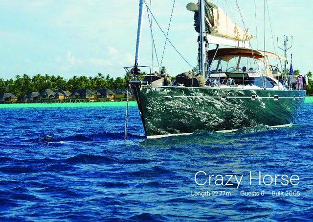 Download Crazy Horse yacht brochure(PDF)