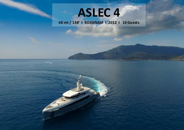 Download Aslec 4 yacht brochure(PDF)