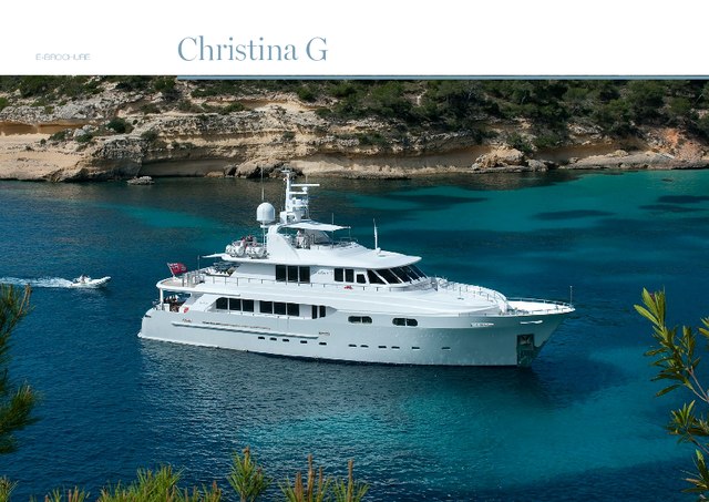 Download Christina G yacht brochure(PDF)