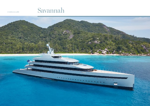 Download Savannah yacht brochure(PDF)