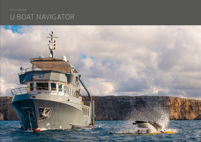 Download U-Boat Navigator yacht brochure(PDF)
