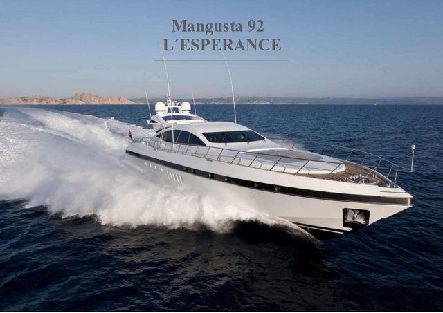 Download L Esperance yacht brochure(PDF)