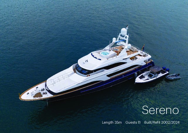 Download Sereno yacht brochure(PDF)