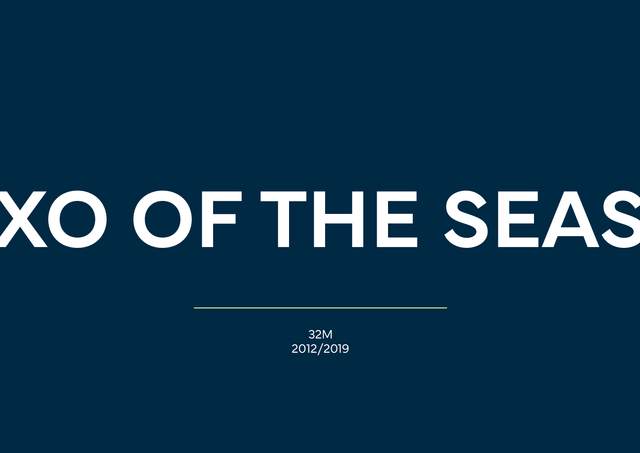 Download XO of the Seas yacht brochure(PDF)
