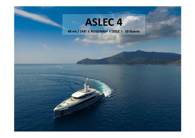 Download Aslec 4 yacht brochure(PDF)