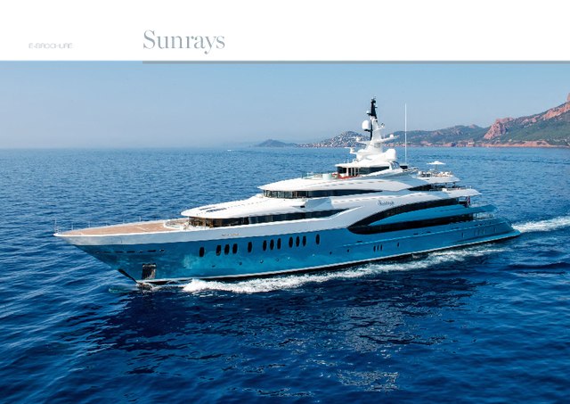 Download Sunrays yacht brochure(PDF)