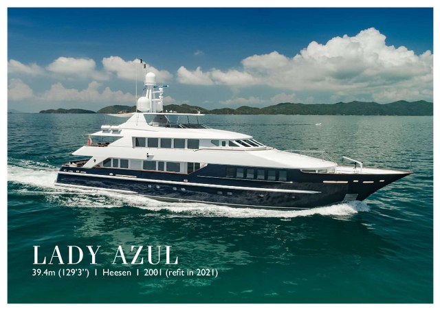 Download Lady Azul yacht brochure(PDF)