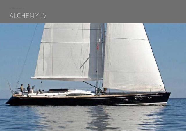 Download Alchemy IV yacht brochure(PDF)
