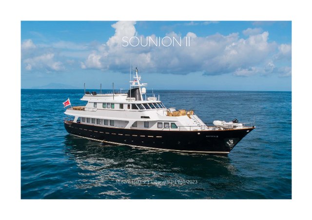 Download Sounion II yacht brochure(PDF)