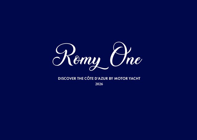 Download Romy One yacht brochure(PDF)
