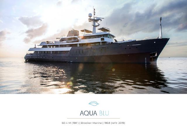 Download Aqua Blu yacht brochure(PDF)