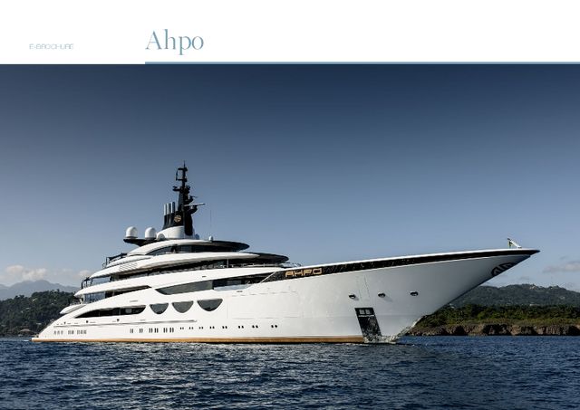 Download Ahpo yacht brochure(PDF)