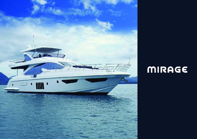 Download Mirage yacht brochure(PDF)