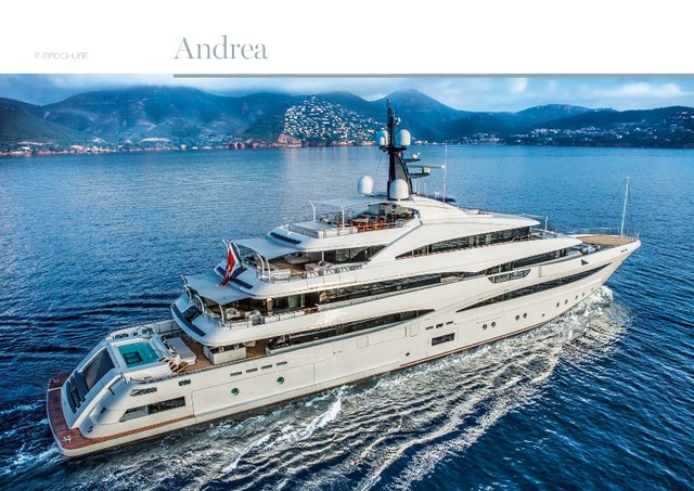 Download Andrea yacht brochure(PDF)