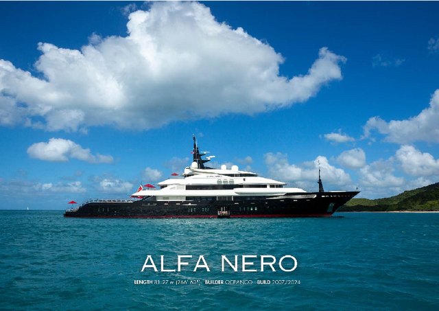 Download Alfa Nero yacht brochure(PDF)