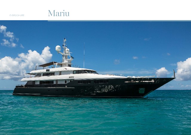 Download Mariu yacht brochure(PDF)