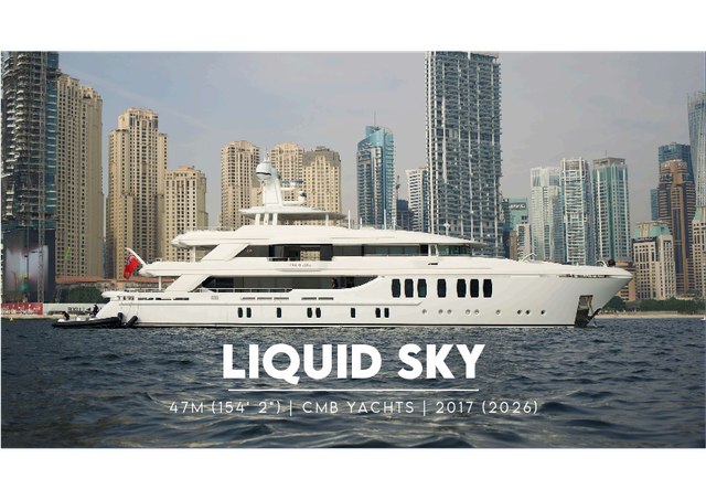 Download Liquid Sky yacht brochure(PDF)