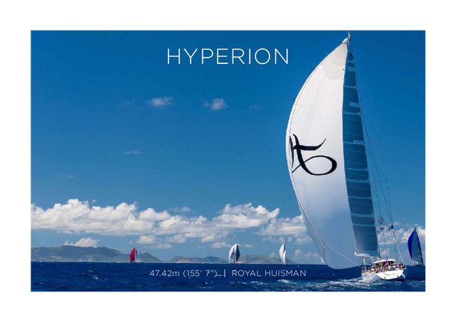 Download Hyperion yacht brochure(PDF)