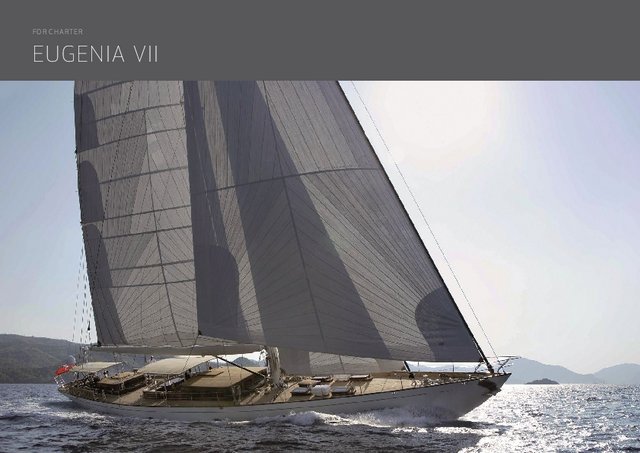 Download Eugenia VII yacht brochure(PDF)