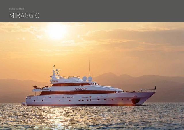 Download Miraggio yacht brochure(PDF)