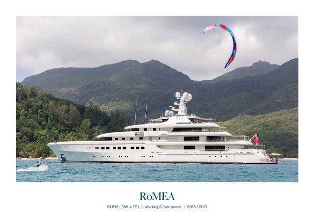 Download Romea yacht brochure(PDF)