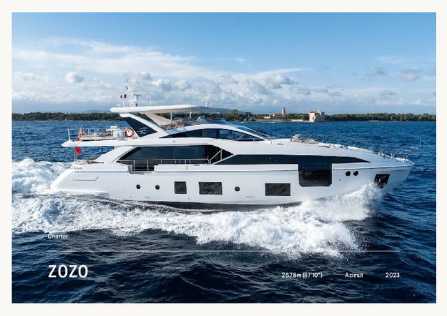 Download Zozo yacht brochure(PDF)