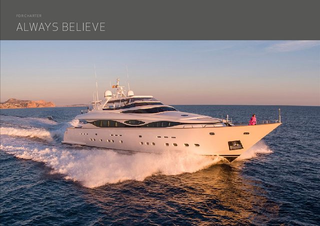 Download Always Believe yacht brochure(PDF)