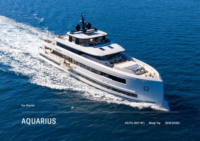 Download Aquarius yacht brochure(PDF)