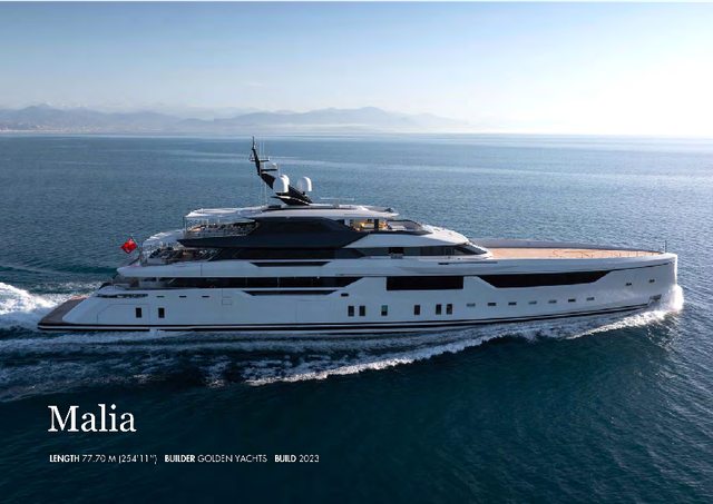 Download Malia yacht brochure(PDF)