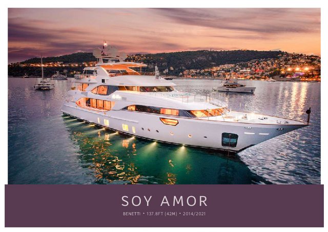 Download Soy Amor yacht brochure(PDF)