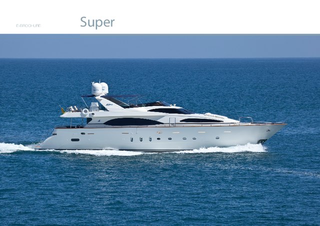 Download Super yacht brochure(PDF)