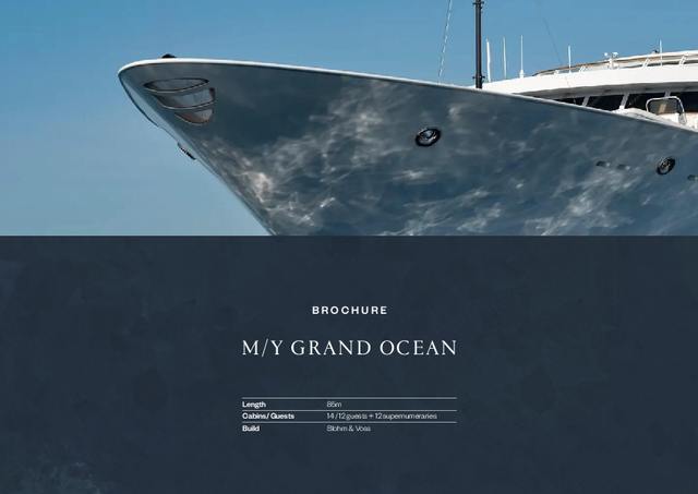 Download Grand Ocean yacht brochure(PDF)