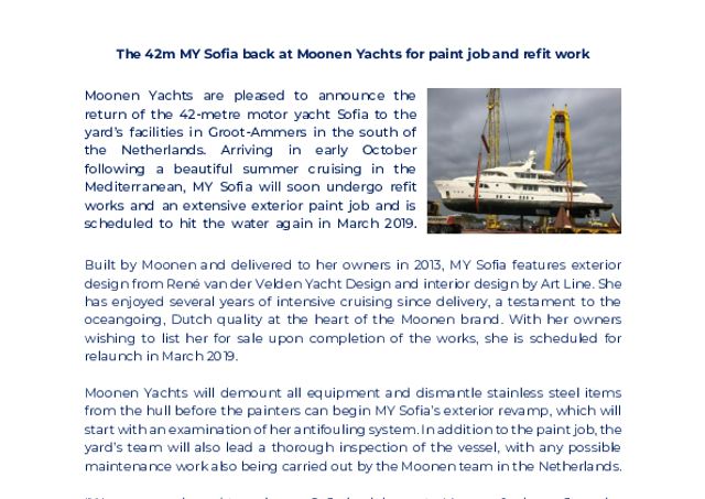 Download Serenity yacht brochure(PDF)