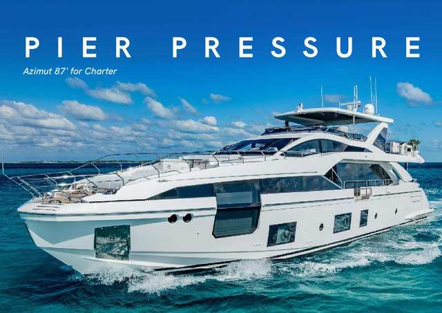 Download Pier Pressure yacht brochure(PDF)