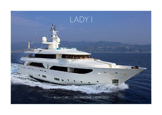 LADY I Yacht Charter Brochure - Download PDF