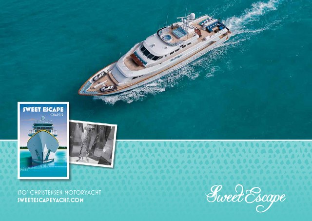 Download Sweet Escape yacht brochure(PDF)