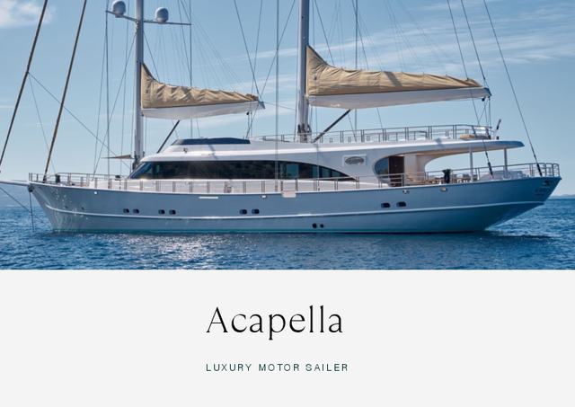 Download Acapella yacht brochure(PDF)
