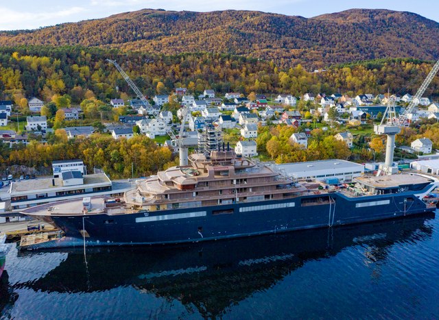 A new era in superyachts and charter: 183m expedition yacht REV Ocean leads by example
