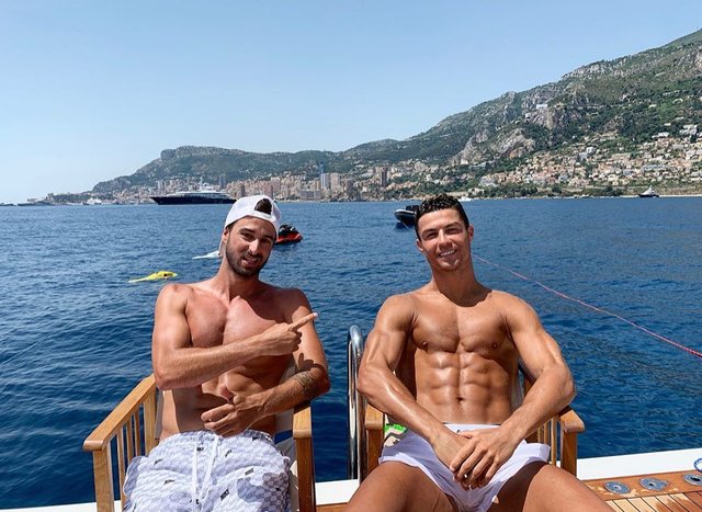 Explore the French Riviera like a footballer: Cristiano Ronaldo shares snaps of luxury South of France yacht charter vacation