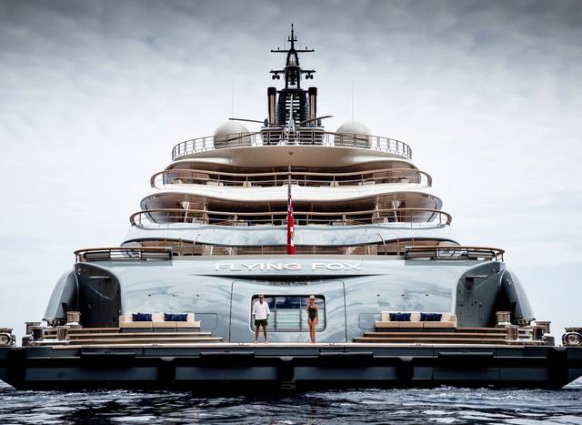 The Largest Yachts for Charter 