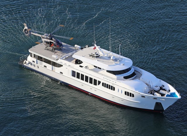 Largest Superyacht for Charter in Sydney - Motor Yacht TANGO