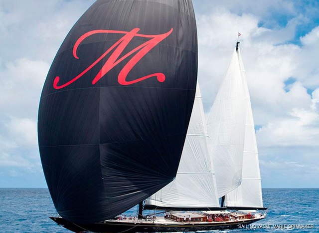 5 of the Best Spinnakers Spotted on board Charter Yachts