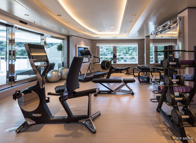 Charter Yachts with Incredible Onboard Gyms