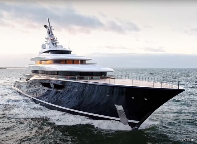 The Largest Yachts for Charter 