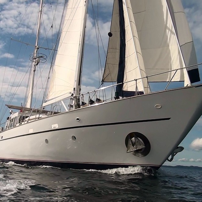 LORD JIM Yacht Photos 24m Luxury Sail Yacht for Charter