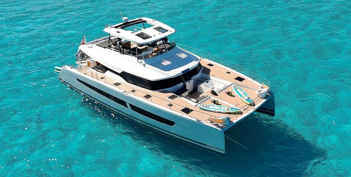 Princess Mila yacht charter Fountaine Pajot Motor Yacht
                                