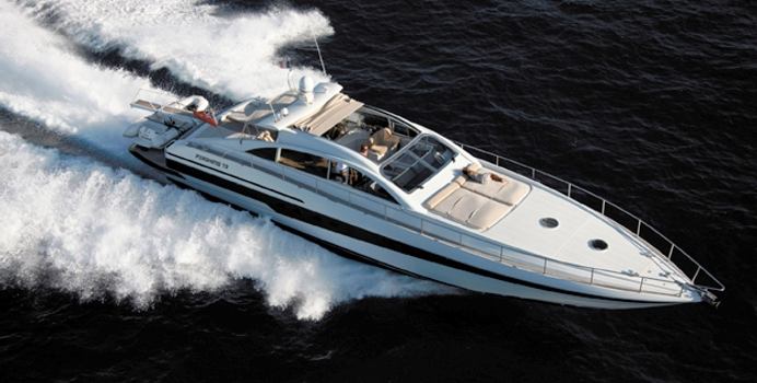 Sonamara yacht charter Pershing Motor Yacht
                                